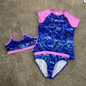 Lands end girls 3-piece suit size 14